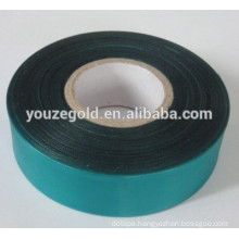 Green color garden tie tape / plant binding ties / plastic twist ties
